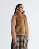 ADÈLE | Vicuña Knit and Mink Down Jacket