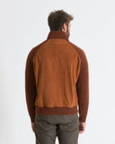 ETHAN | Suede and Knit Bomber