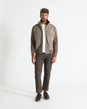 ETHAN | Suede and Knit Bomber