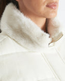 GAIA | Vicuña Down Jacket with Mink Collar