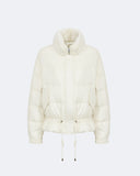 GAIA | Vicuña Down Jacket with Mink Collar