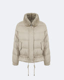 GAIA | Vicuña Down Jacket with Mink Collar