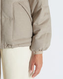 GRACE | Vicuña Puffer jacket with Hood
