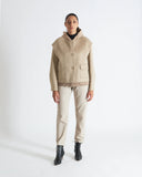 ISABEL | Quilted Down Jacket with Sleeveless Overlay