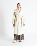 NORA | Double-breasted long coat