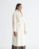 NORA | Double-breasted long coat