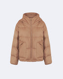 GRACE | Vicuña Puffer jacket with Hood